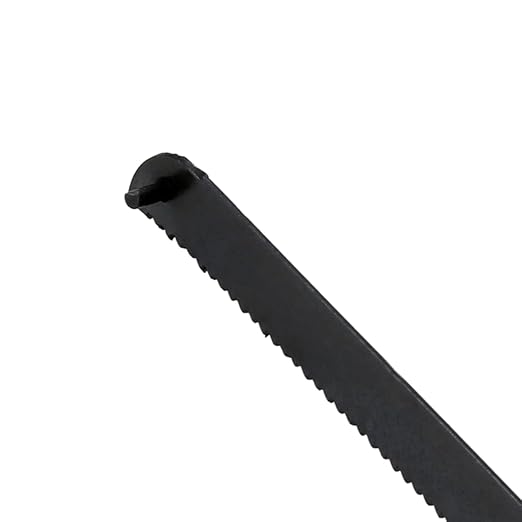 dophee 10Pcs 6 inch 150mm 24T Mini Hacksaw Blade Replacement, Multifunctional Carbon Steel Hand Saw Blade for Hand DIY Model Manual Woodworking PVC Metal Pipes Cutting