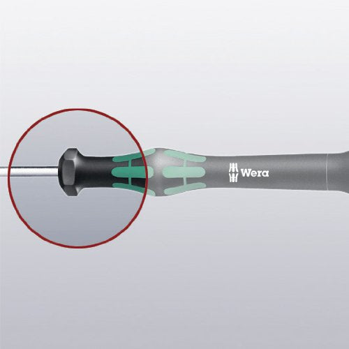 Wera 05118019002 Kraftform Micro 2050 PH Phillips Electronics Precision Screwdriver, PH 00 Head, 40mm Blade Length