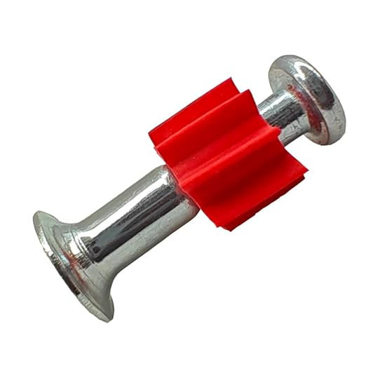 3/4" Powder Actuated Fasteners .300 Top Hat Pins, PDTH75F10, 100pcs/pack