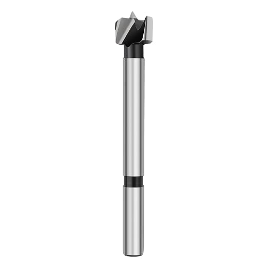 1/2 Inch Forstner Drill Bit for Woodworking, 1/2" Forstner Bit Wood Drill Bits for Holes, Hinge Cutter for Hard Wood, Plastic, Plywood Round Shank