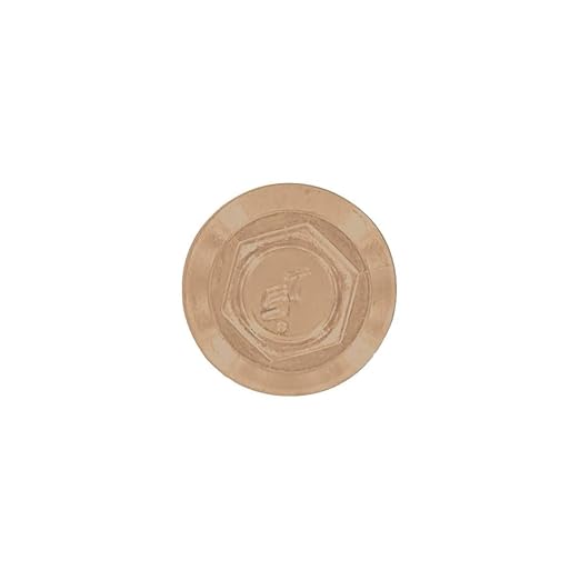 Fasteners Plus ST Fastening Maxx SteelBinder Metal to Metal #12 X 1-1/4" Tan Screws with EPDM Rubber Washer, 250-Count - Designed for Roofing and Siding Panels
