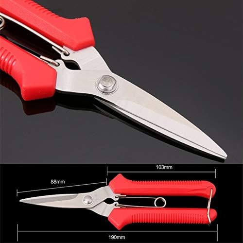 Extra Edge Pruning Shears Fruit Trees Bonsai Sharp Home Garden Scissors Tool Super Sharp SK5 Alloy Steel Pruning Shears Scissors Clippers