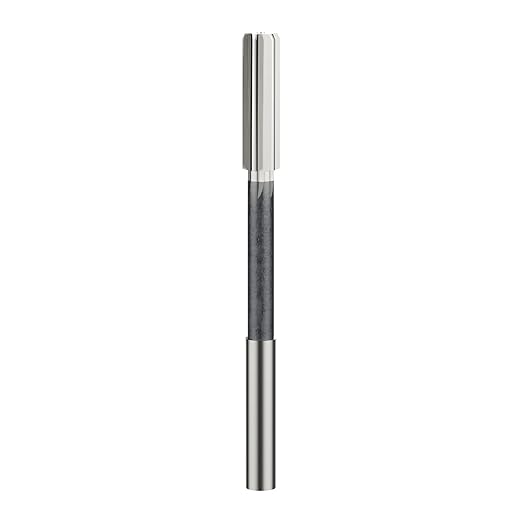 H7 Straight Shank Chucking Machine Reamer Milling Cutter Tool,Cutting Dia 31/64" (12.3mm), Straight Flute Reamer Machine Cutter Tungsten Carbide Lathe Machine Reame(31/64)