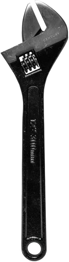 Century Drill & Tool 72626 Adjustable Wrench, 12"