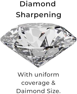 Diamond Machining Technology (DMT) 8-in. Diamond Whetstone Bench Stone, Extra Fine Grit Sharpener with Hardwood Box (W8E)