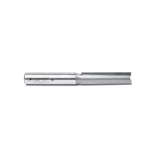 Amana Tool - 45426 Carbide Tipped Straight Plunge 1/2 Dia x 2" x 1/2 Shank