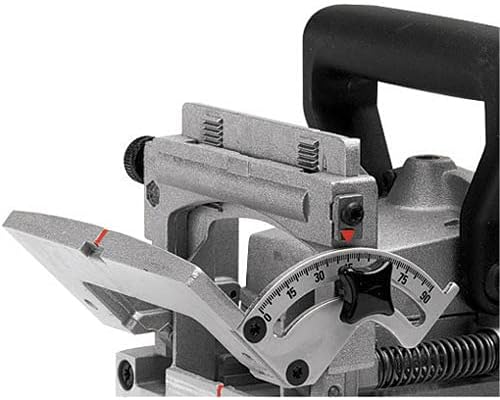 DEWALT Biscuit Joiner, 6.5 Amp, 10,000 RPM, Retractable 45 Degree Notch, For Depth Spots (DW682K)