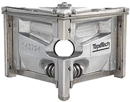 TapeTech Full Drywall Finishing Set with Extendable Handle, 10" and 12" Flat Boxes, Angle Head, Angle Box, Corner Roller, Pump