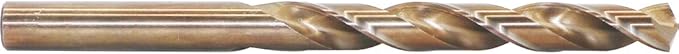 11.5mm Metric M35 Cobalt Steel Extremely Heat Resistant Twist Drill Bit of 1pcs with Straight Shank to Cut Through Hard Metals Such as Stainless Steel and Cast Iron, 5% Cobalt M35 Grade HSS-CO