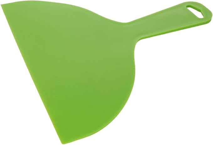 Utoolmart Putty Scraper 8" Plastic Flexible Putty Knives Spreader for Taping Drywall Wall Painting Green 3Pcs