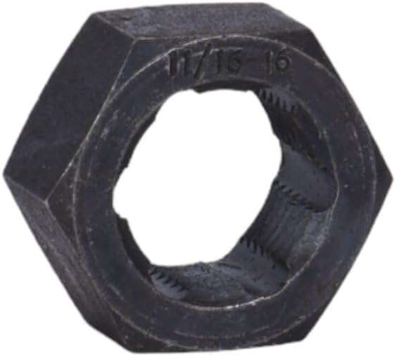 Century Drill & Tool, 92933, 11/16-16 NF, National Fine Fractional Right Hand Rethreading Die, High Carbon Steel, Fix Bolts or Studs
