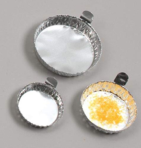 Weighing Boats,W-B70-AL-100, Aluminum, 70mm, Large, with Handle, Pack of 100