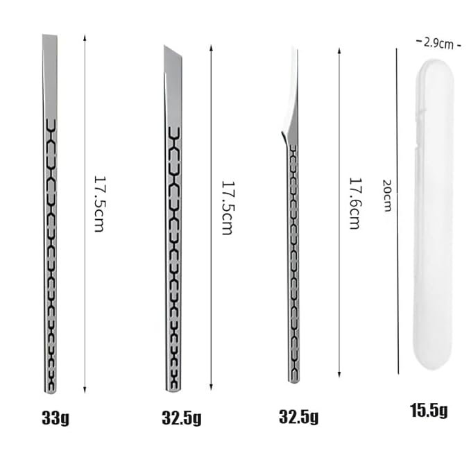 Stainless steel ingrown toenail pedicure knife set,professional foot skin scraper repair sharp blade kit for nail corn callus paronychia treatment. (2)