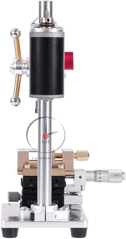 Multifunction Precision Variable Speed Benchtop Drill Press, Mini Drill Press with Slide for Watch Repair and Jewelry Making Crafts Tool Portable Bench Drilling Machine for Metal Wooden Making