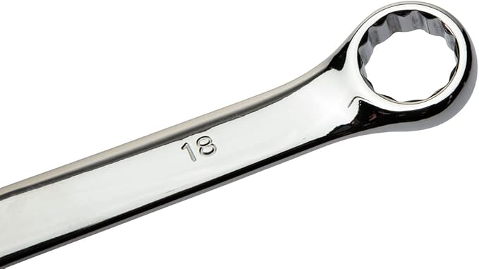 Eastwood 12 Piece Metric 12 Point Combination Box Open End Wrench Set