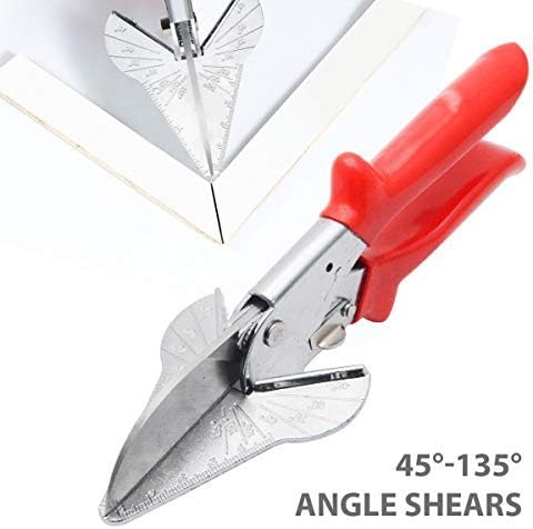 Mitre Shears MASO SK5 45-120 Degree Multi Angled Scissors Gasket Shears Anvil Cutters UPVC Trim Tube Gasket Moldings