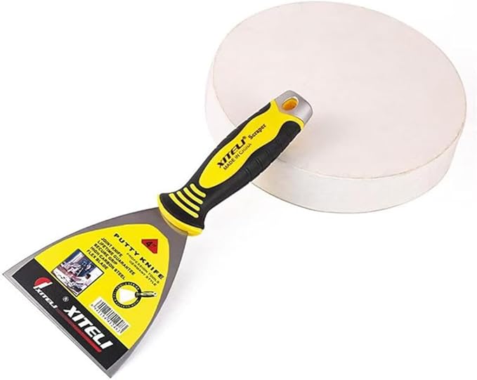 2Pcs Putty Knife Set, Spackle Knife, Paint Scraper, Scraper Tool, Paint Scrapers for Wood,Metal Scraper, Perfect For Repairing Drywall, Removing Wallpaper, Mud, Plaster Scraping