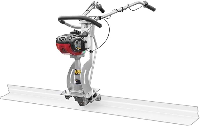 Stark 1.5HP Gas Concrete Power Screed Cement Finishing Vibrating Motor Concrete Surface Smoother Finisher Screed (Machine Only)