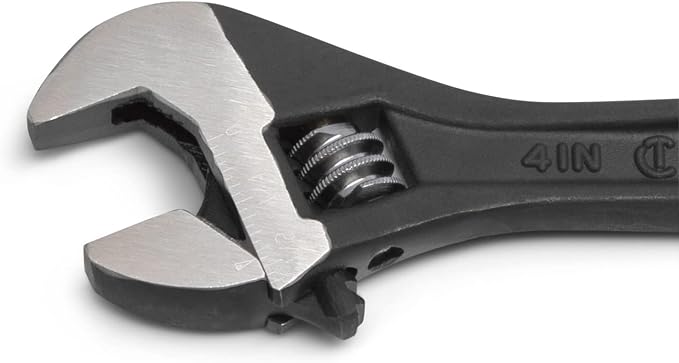 Crescent 4" Adjustable Black Oxide Wrench - Carded - AT24VS