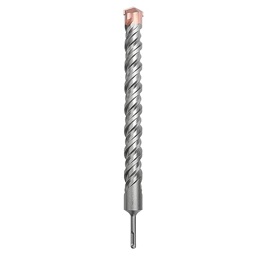 1 x 10.2 inch (25x260mm) SDS Plus Masonry Drill Bit, Rotary Hammer Drill Bit,Concrete Drill Bit for Concrete, Brick, Block,1 x 7.7 x 10.2 inch