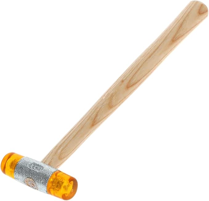 Nylon rubber mallet 27 oz yellow