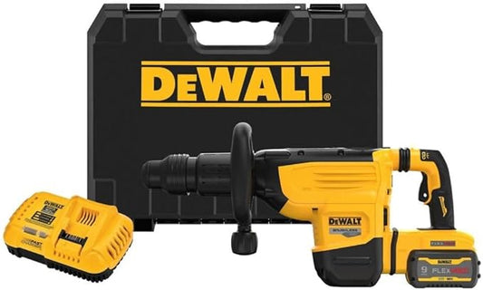 DEWALT 60V MAX* 22 lb. Cordless SDS MAX Chipping Hammer Kit (DCH892X1)