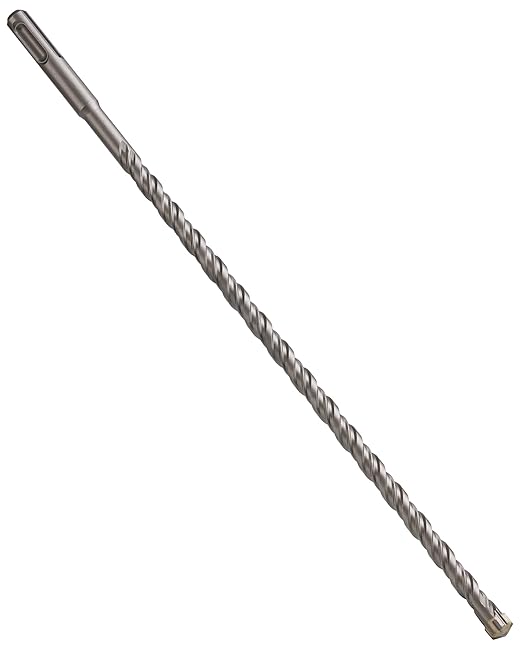 3/8 Inch x 12 Inch SDS Plus Rotary Hammer Drill Bit, Firecore Tungsten Carbide Long Drill Bits for Concrete Masonry Ceramic Tile Cement Walls Brick Rocks Stone, Brocas para Concreto