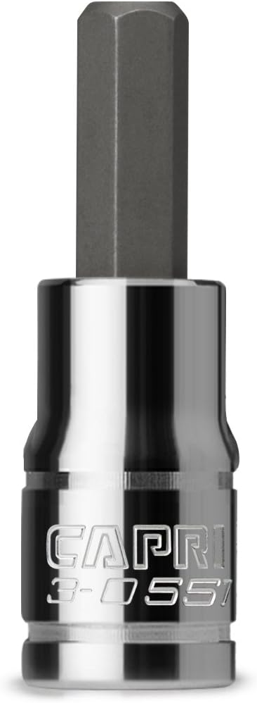 Capri Tools 7/32-Inch Hex Bit Socket, 1/4-Inch Drive, SAE