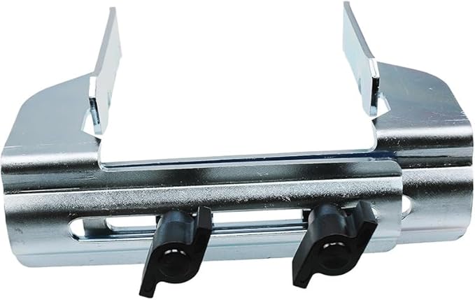 DW7084 Miter Saw Crown Stops, Silver, Metal Construction,