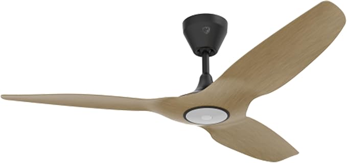 Big Ass Fans ??Haiku L, Smart Ceiling Fan ??Energy Efficient Cooling for Home, Bedroom, Office, Living Space, and More ??16 Lighting Settings with 7 Speed Settings ??52??- Caramel/Black