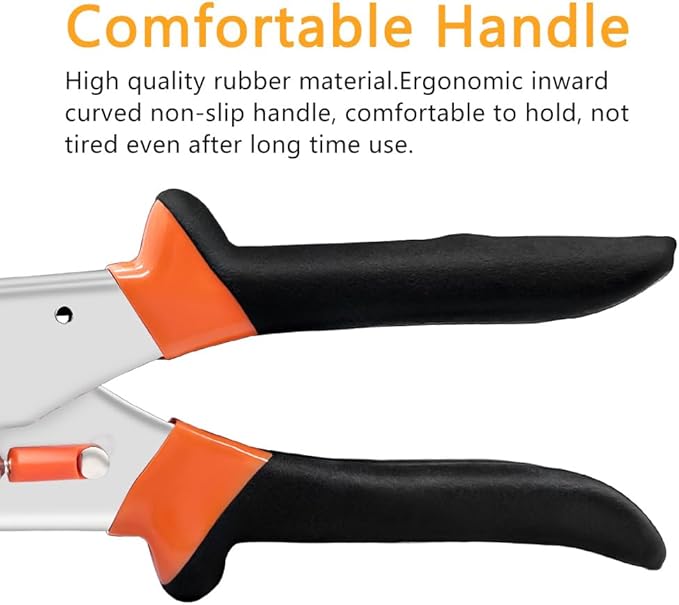 BELLOYON Multi Angle Miter Shear Cutter, Hand Tools for Cutting Soft Wood, Plastic, Moulding Trim, Quarter Round Cutter, Adjustable at 45 To 135 Degree With 2 Spare Blades