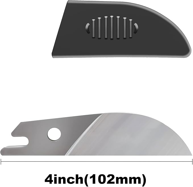 O?셎hine Miter Shears 3pcs Replacement SK5 Steel Blades with Sheaths, Shoe Molding Cutter Multi Angle Trim Cutter Blade for Angular Cutting Molding Crafting