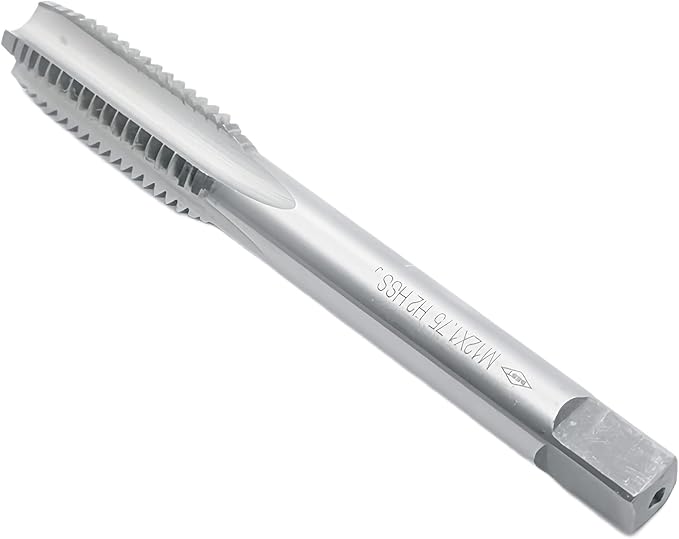 Metric Thread Tap, M12 X 1.75 HSS Machine Right Hand Thread Tap M12 X 1.75mm