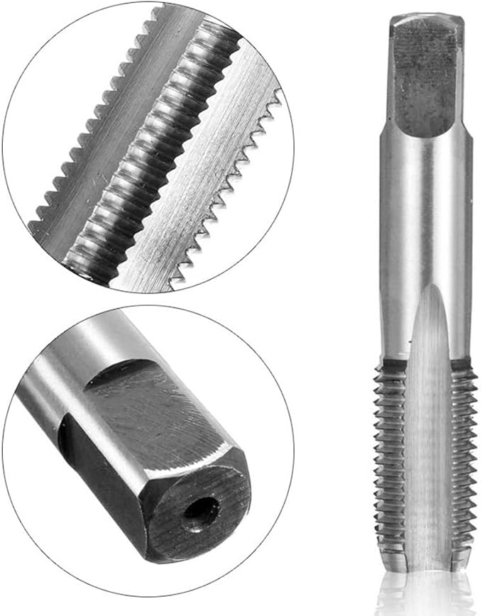 ANPTGHT 1/2"-14 NPT Pipe Tap, Tapered Pipe Thread Tap High Speed Steel for Conventional Machine Tapping or CNC Tapping Can Tap Steel and Stainless Steel