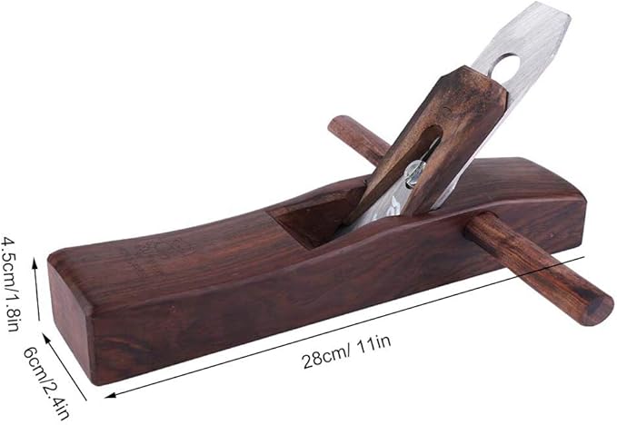 Woodworking Plane Tool for Carpenter Hand Planer Woodcraft, FINE Ebony Hand Planer for WOODWORKERS