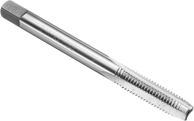 uxcell Hand Plug Tap M7 x 1 H2 Metric Thread Plug Style Taps Straight Flute Screw Tapping Threading Tool High Speed Steel HSS6542