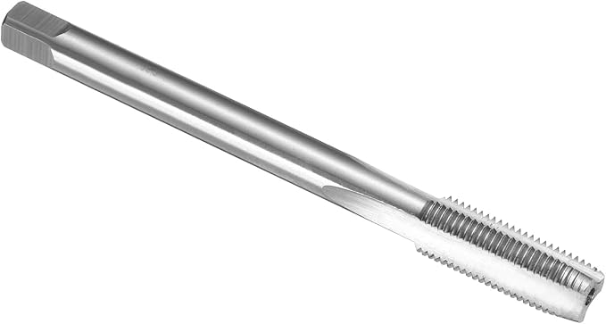 uxcell Hand Plug Tap M7 x 0.75 H2 Metric Thread Plug Style Taps Straight Flute Screw Tapping Threading Tool High Speed Steel HSS6542