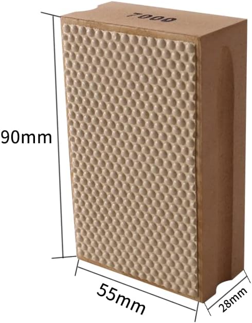 Sanding Blocks 7000 Grit Polishing Grinding Block Diamond Polishing Hand Pads Block For Granite Marble Glass Grinding