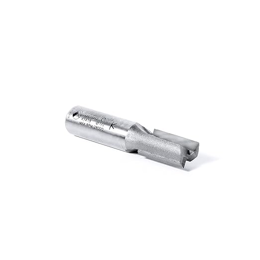Amana Tool - 45418 Carbide Tipped Straight Plunge 1/2 Dia x 1" 2 Shank