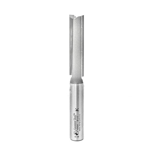 Amana Tool - 45426 Carbide Tipped Straight Plunge 1/2 Dia x 2" x 1/2 Shank