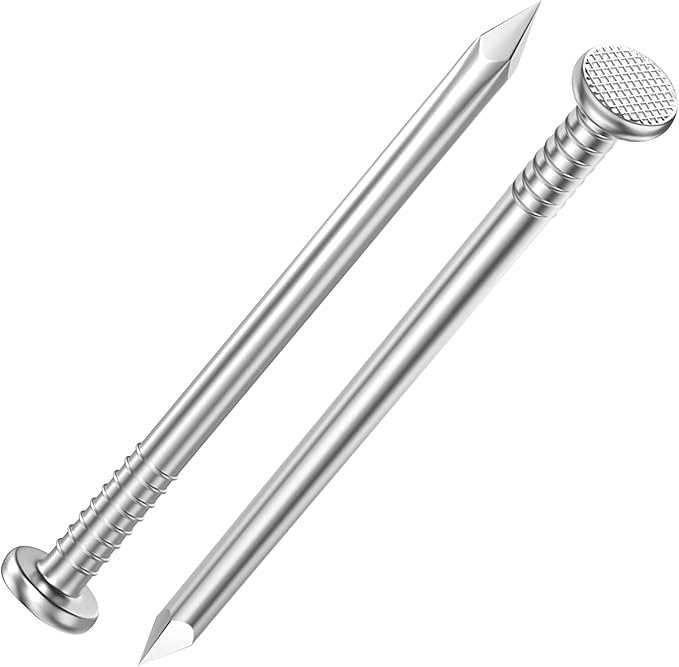 2-1/2 inch Hardware Nails, (390pcs) 3 lbs Stainless Steel Nails, Nails for Hanging Pictures, Small Nails, Wall Nails, Wood Nails