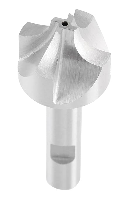 Accusize Industrial Tools 3/8'', H.S.S. Corner Rounding End Mills, 1/2'' Shank Dia, 1-1/4'' Cutter Dia, 3-1/2'' Overall Length, 1011-3878