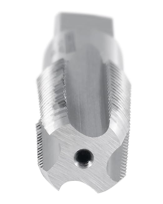 Accusize Industrial Tools 1/2'' to 14, 4 Flutes H.S.S. Taper Pipe Tap-Npt, 3-1/8'' Oal, 1-3/8'' Thread Length, American Standard, Npt-12