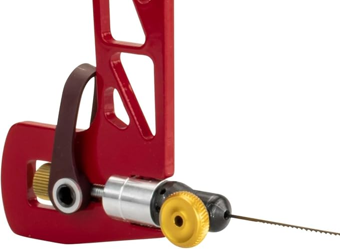 Knew Concepts 3??Mk.IV Heavy Duty Fret Saw With Lever Tension And Swivel Blade Clamps