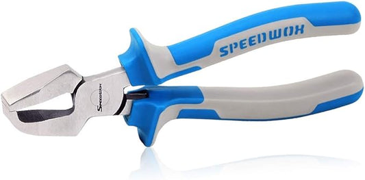 SPEEDWOX Drop Jaw 8 Inch Glass Breaking Pliers for Fusing, Breaking Glass Pieces, Durable Tool