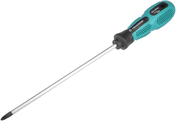 uxcell #2 Phillips Screwdriver 8 Inch Round Shaft Non Slip Comfortable Handle