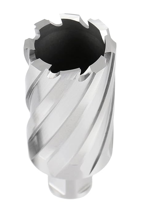 Accusize Industrial Tools 1-7/16'' by 2'' Cutting Depth H.S.S. Annular Cutter with 1 Pc Pilot Pin, 2081-2028Pin