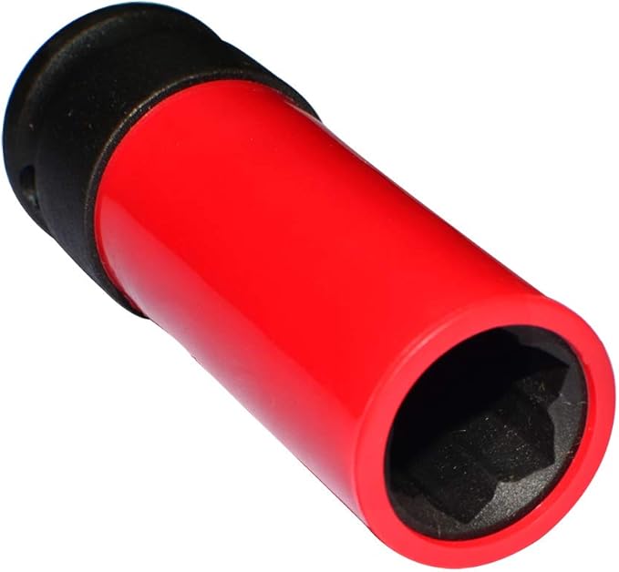 Protective Wheel Lug Nut Socket for Mercedes Benz with 17mm Convex, Flower Head Lug Nut Socket