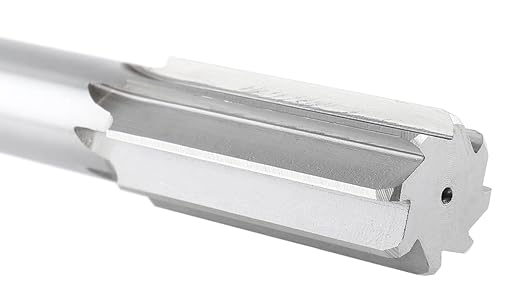 Accusize Industrial Tools 5015-0320 H.S.S. M2 Straight Shank Straight Flute Chucking Reamer, 1-1/4 in