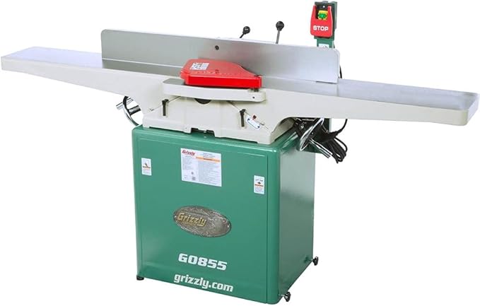 Grizzly Industrial G0855-8" x 72" Jointer with Built-in Mobile Base